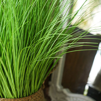 SOGA 4X 110cm Artificial Indoor Potted Reed Bulrush Grass Tree Fake Plant Simulation Decorative • LUZ-APlantFH6022X4