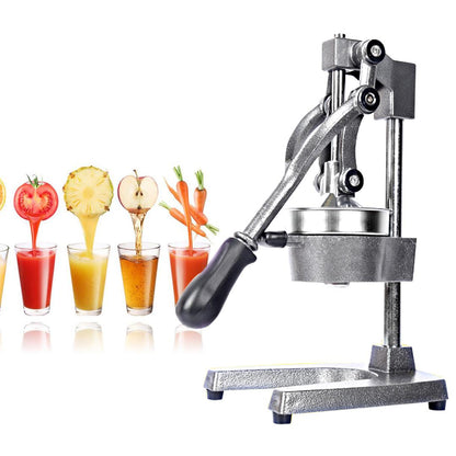 SOGA Commercial Manual Juicer Hand Press Juice Extractor Squeezer Orange Citrus • LUZ-JuicerManualBlack