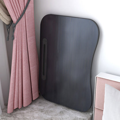 SOGA Black Portable Bed Table Adjustable Foldable Bed Sofa Study Table Laptop Mini Desk with Notebook Stand Card Slot Holder Home Decor • LUZ-BedTableG41