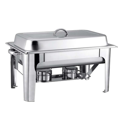 SOGA 4X 9L Stainless Steel 3 Pans Bain-marie Chafing Catering Dish Buffet Food Warmer • LUZ-ChafingDish56063X4