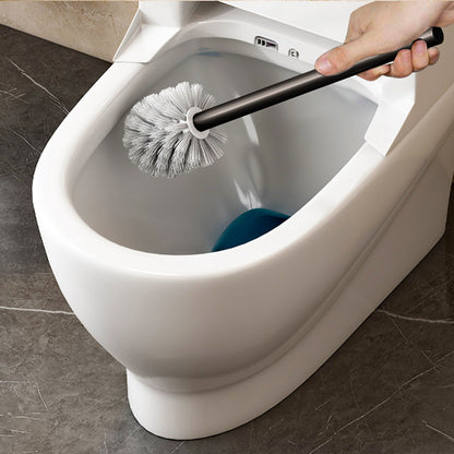 SOGA 27cm Wall-Mounted Toilet Brush with Holder Bathroom Cleaning Scrub Black • LUZ-TAN1043