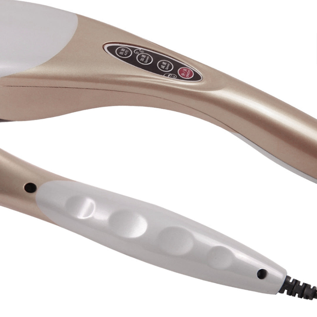 SOGA Hand Held Full Body Massager with 6 attachments Back Pain Therapy • LUZ-Massager806C1Grey
