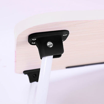 SOGA Pink Portable Bed Table Adjustable Foldable Bed Sofa Study Table Laptop Mini Desk Breakfast Tray Home Decor • LUZ-BedTableA02
