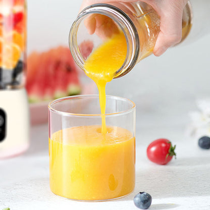 SOGA 2X Portable Mini USB Rechargeable Handheld Juice Extractor Fruit Mixer Juicer White • LUZ-JuicerMN2WhiteX2
