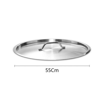 SOGA 55cm Top Grade Stockpot Lid Stainless Steel Stock pot Cover • LUZ-StockPot55CM-JLID