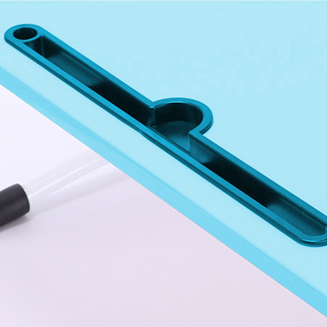 SOGA Blue Portable Bed Table Adjustable Foldable Bed Sofa Study Table Laptop Mini Desk with Notebook Stand Cup Slot Home Decor • LUZ-BedTableH303