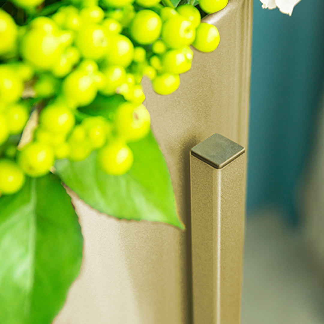 SOGA 30CM Gold Metal Plant Stand with Flower Pot Holder Corner Shelving Rack Indoor Display • LUZ-FPotH32GLD