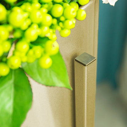 SOGA 30CM Gold Metal Plant Stand with Flower Pot Holder Corner Shelving Rack Indoor Display • LUZ-FPotH32GLD