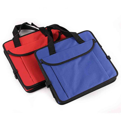 SOGA 2X Car Portable Storage Box Waterproof Oxford Cloth Multifunction Organizer Black • LUZ-CarStorageBoxBlackX2