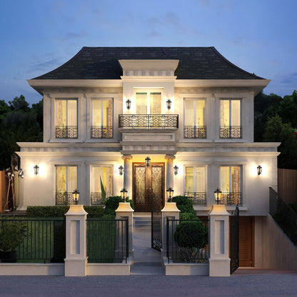 Vintage Lamp 4X 60.3cm Aluminum & Glass Lantern Elegant Chandelier Style Classic Hanging Light Antique-Inspired Design • LUZ-Lamp584HangMedX4