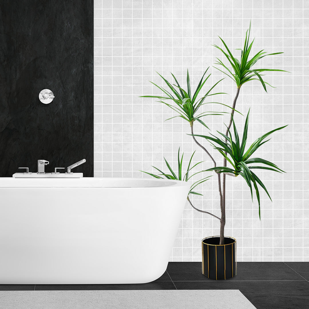SOGA 4X 180cm Realistic Artificial Dracaena, Rubberised Silk Cloth + Iron Wire, Home Decor • LUZ-APlantFHBS180120X4