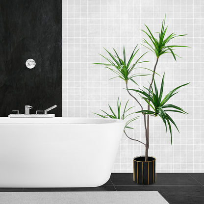 SOGA 4X 180cm Realistic Artificial Dracaena, Rubberised Silk Cloth + Iron Wire, Home Decor • LUZ-APlantFHBS180120X4