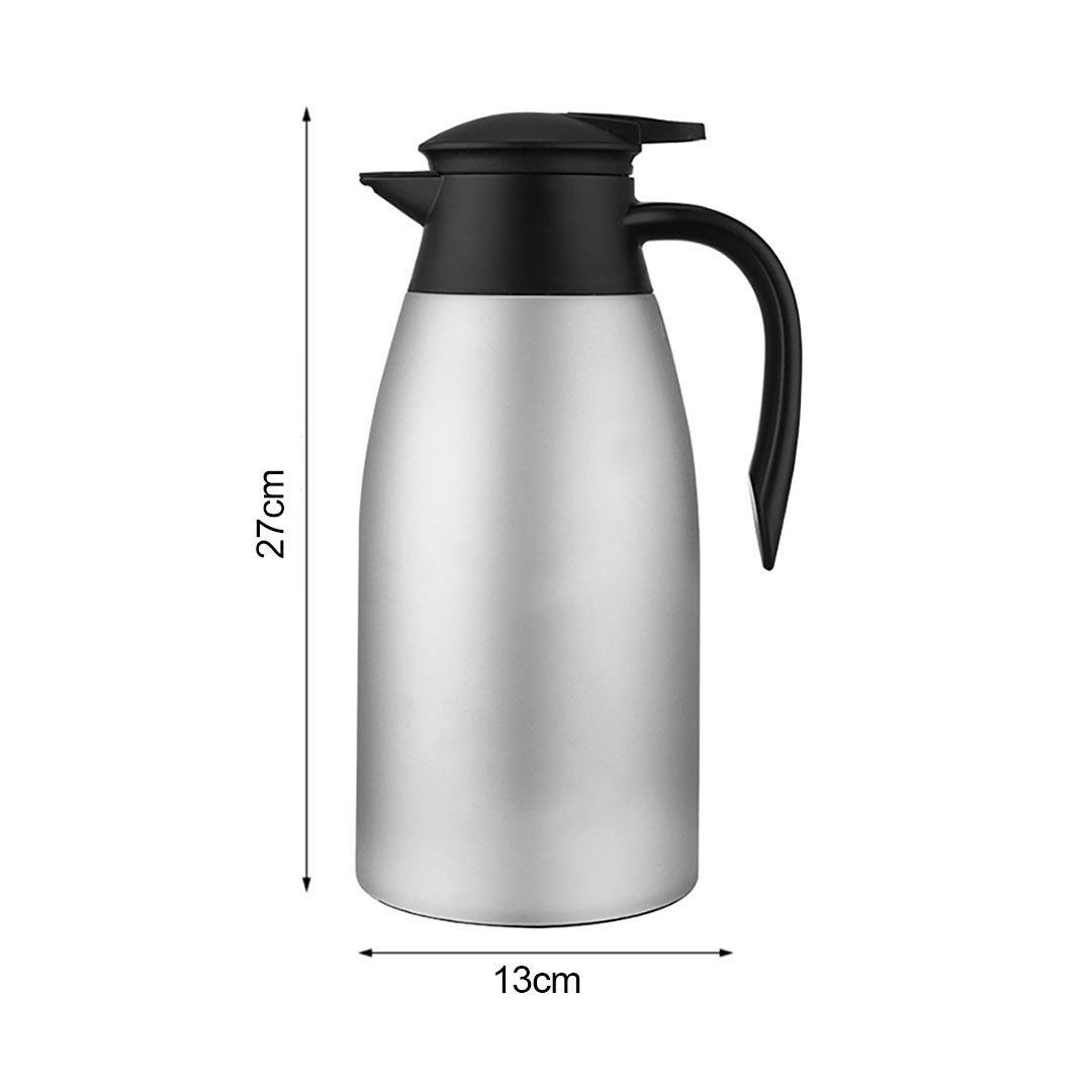 SOGA 2X 1.5L Silver Color 3-Layer Stainless Steel Vacuum Durable Thermal Flask • LUZ-BottleWKE14X2