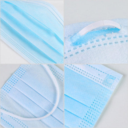 120 Pcs Anti Dust Filter Disposable Protective Sanitary Face Mask • LUZ-DMaskX100