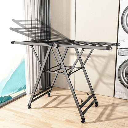 SOGA 2X 1.6m Portable Wing Shape Clothes Drying Rack Foldable Space-Saving Laundry Holder • LUZ-BSYXYJ160X2