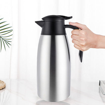 SOGA 2.0L Silver Color 3-Layer Stainless Steel Vacuum Durable Thermal Flask • LUZ-BottleWKE15