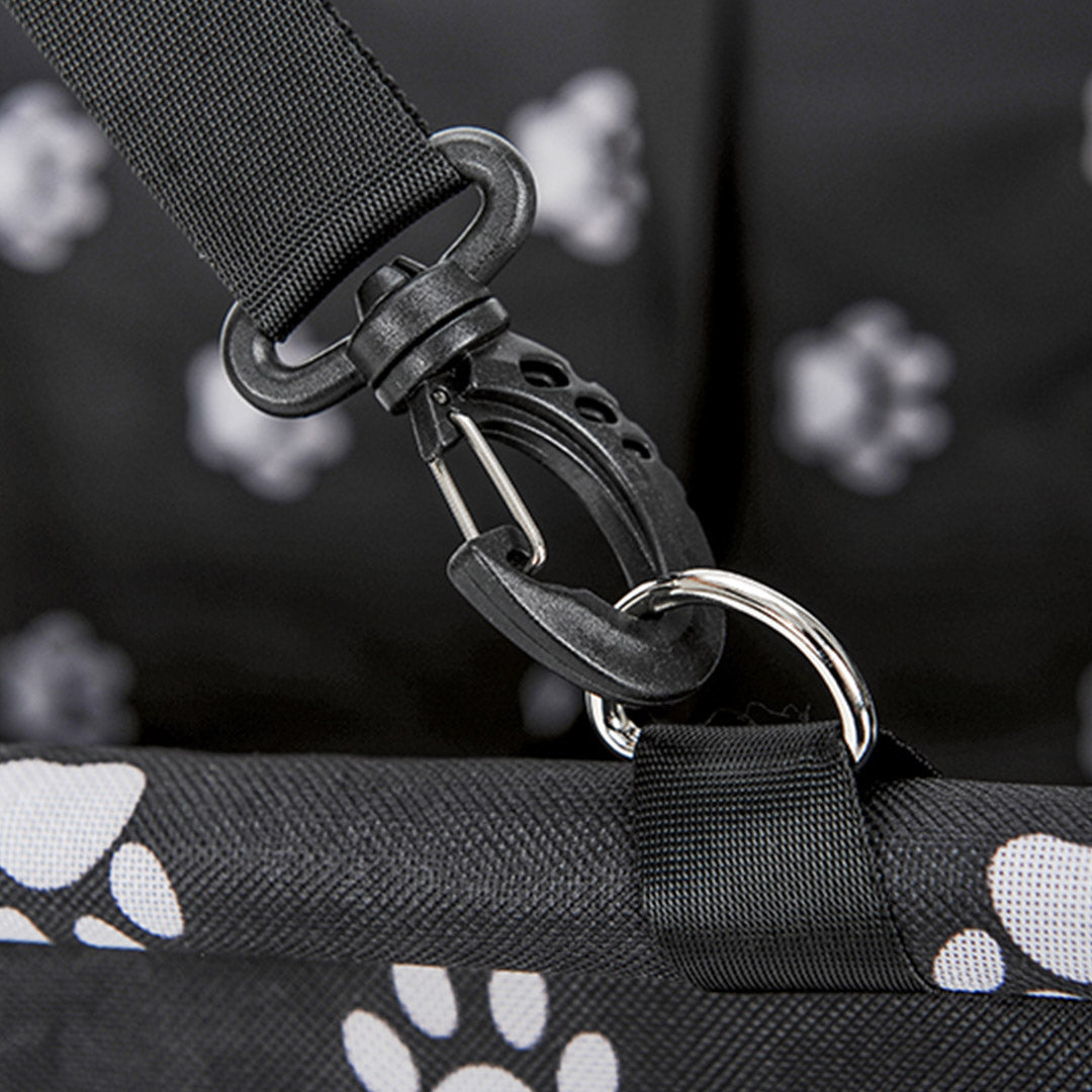 SOGA 2X Waterproof Pet Booster Car Seat Breathable Mesh Safety Travel Portable Dog Carrier Bag Black • LUZ-CarPetBag013BLKX2