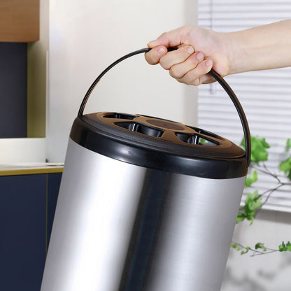 SOGA 2X 14L Portable Insulated Cold/Heat Coffee Tea Beer Barrel Brew Pot With Dispenser • LUZ-BeverageDispenser14LX2