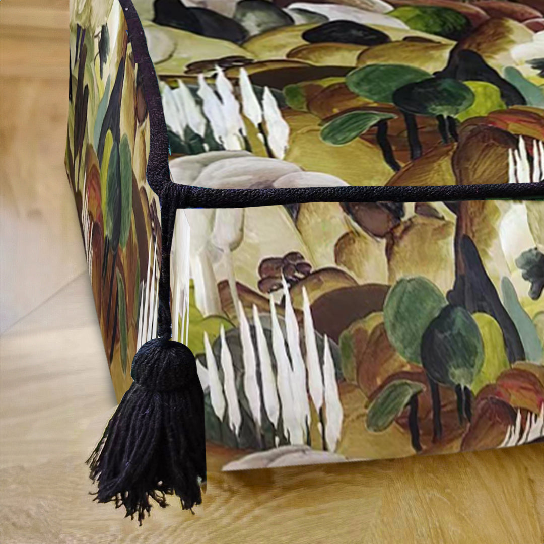 SOGA 50cm Polyester Fiber Pillow with EPP Particle Insert, Home Decor • LUZ-Pouffe621