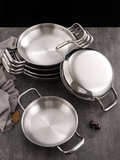 Soga 26cm Dry Pot with Natural Color 201 Material Constructed from Stainless Steel Kitchen Essentials • LUZ-VICSoupPot12