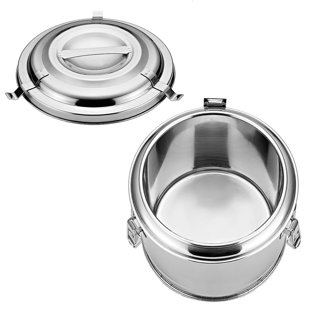 SOGA 2X 22L Stainless Steel Insulated Stock Pot Hot & Cold Beverage Container • LUZ-InsulatedPot3202X2