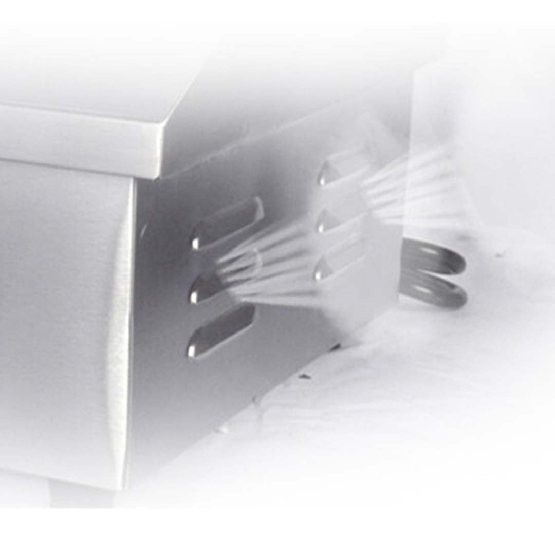 SOGA 2X Electric Stainless Steel Ribbed Griddle Commercial Grill BBQ Hot Plate • LUZ-Griddle818-10GX2