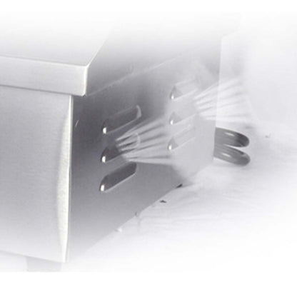 SOGA 2X Electric Stainless Steel Ribbed Griddle Commercial Grill BBQ Hot Plate • LUZ-Griddle818-10GX2