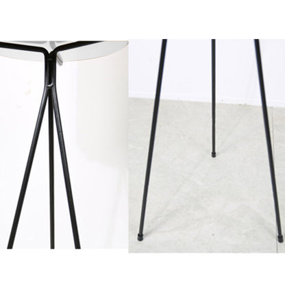 SOGA 4X 70cm Tripod Flower Pot Plant Stand with White Flowerpot Holder Rack Indoor Display • LUZ-FPotH70WHTX4