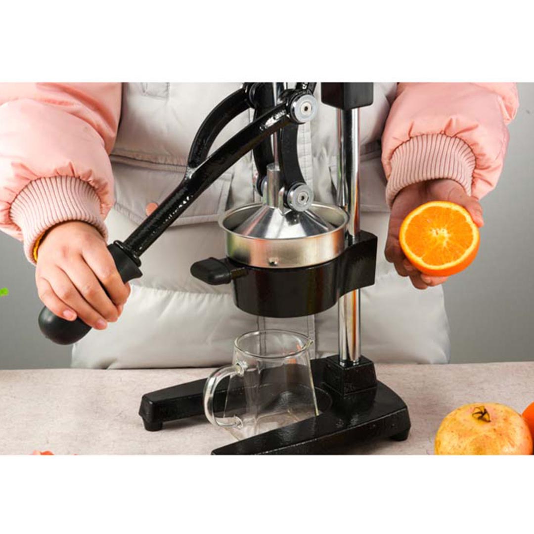 SOGA Commercial Manual Juicer Hand Press Juice Extractor Squeezer Orange Citrus Matte Black • LUZ-JuicerManualBB