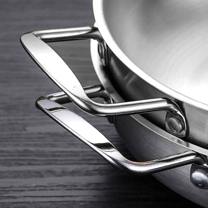 SOGA 28cm Premium Silver Seafood Dry Pot Stockpot Versatile and Durable Kitchen Essential • LUZ-VICSoupPot06