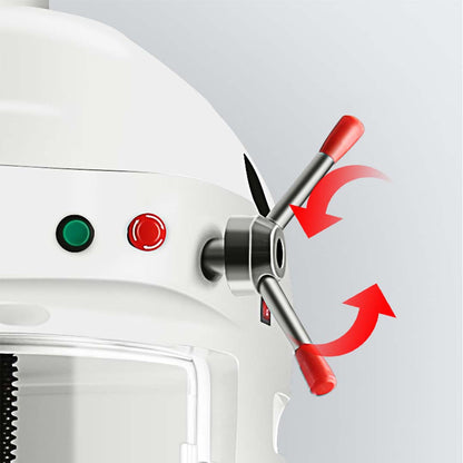 SOGA 2X 300W Commercial Ice Shaver Crusher Machine Automatic Snow Cone Maker • LUZ-IceShaverBY128X2