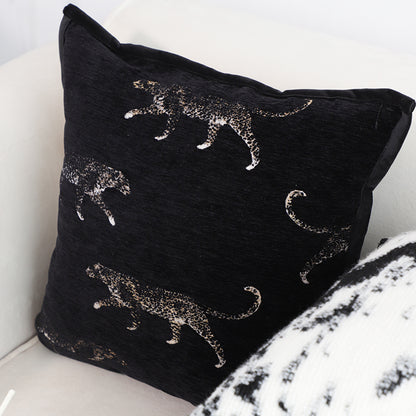 SOGA 2X 50cm Black Throw Pillow Elegant Decorative Cushion Living Room Modern Home Decor • LUZ-FrenchCushion332X2