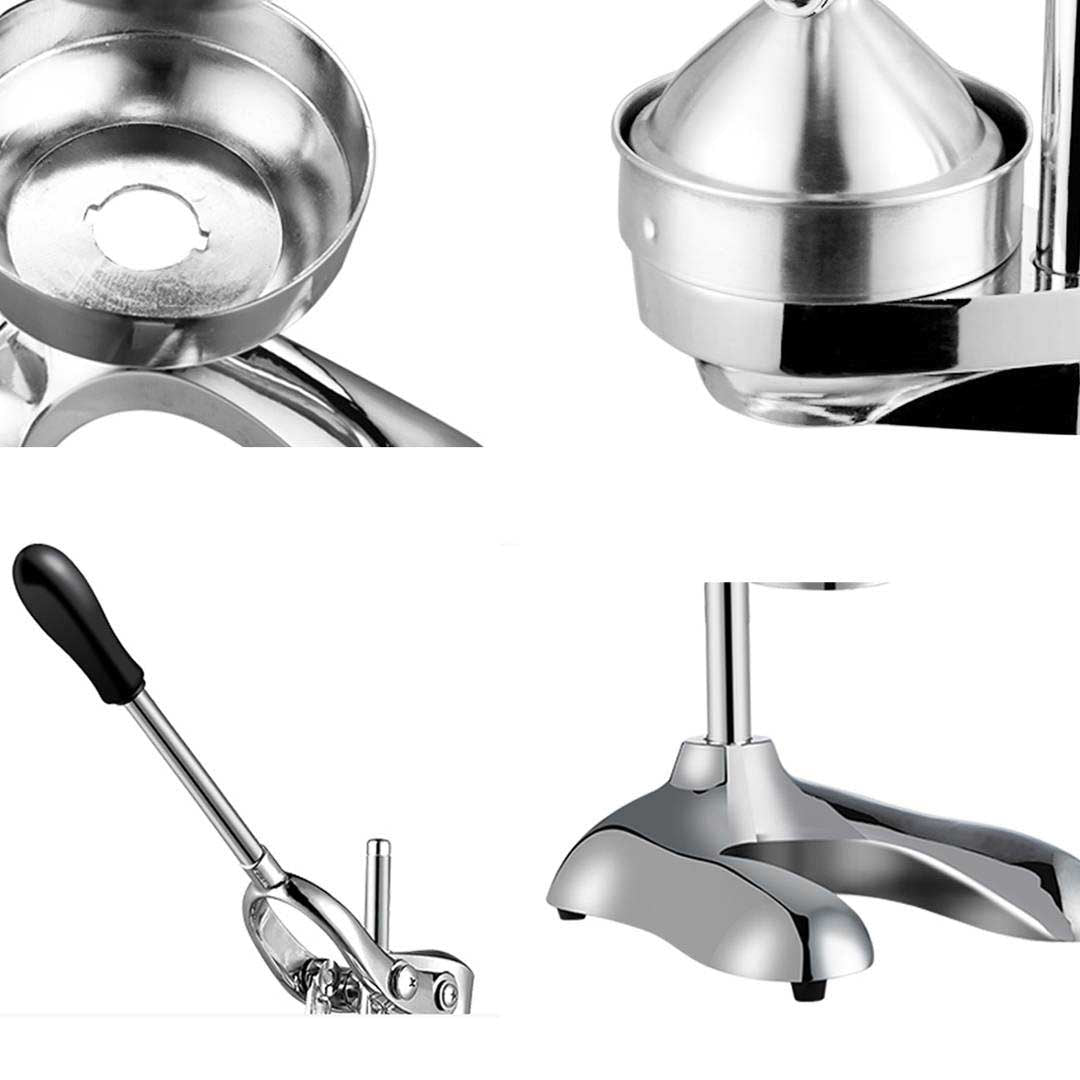 SOGA 2x Stainless Steel Manual Juicer Hand Press Juice Extractor Squeezer Orange Citrus • LUZ-JuicerManualSSX2