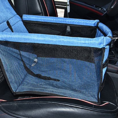 SOGA 2X Waterproof Pet Booster Car Seat Breathable Mesh Safety Travel Portable Dog Carrier Bag • LUZ-CarPetBagBLUX2