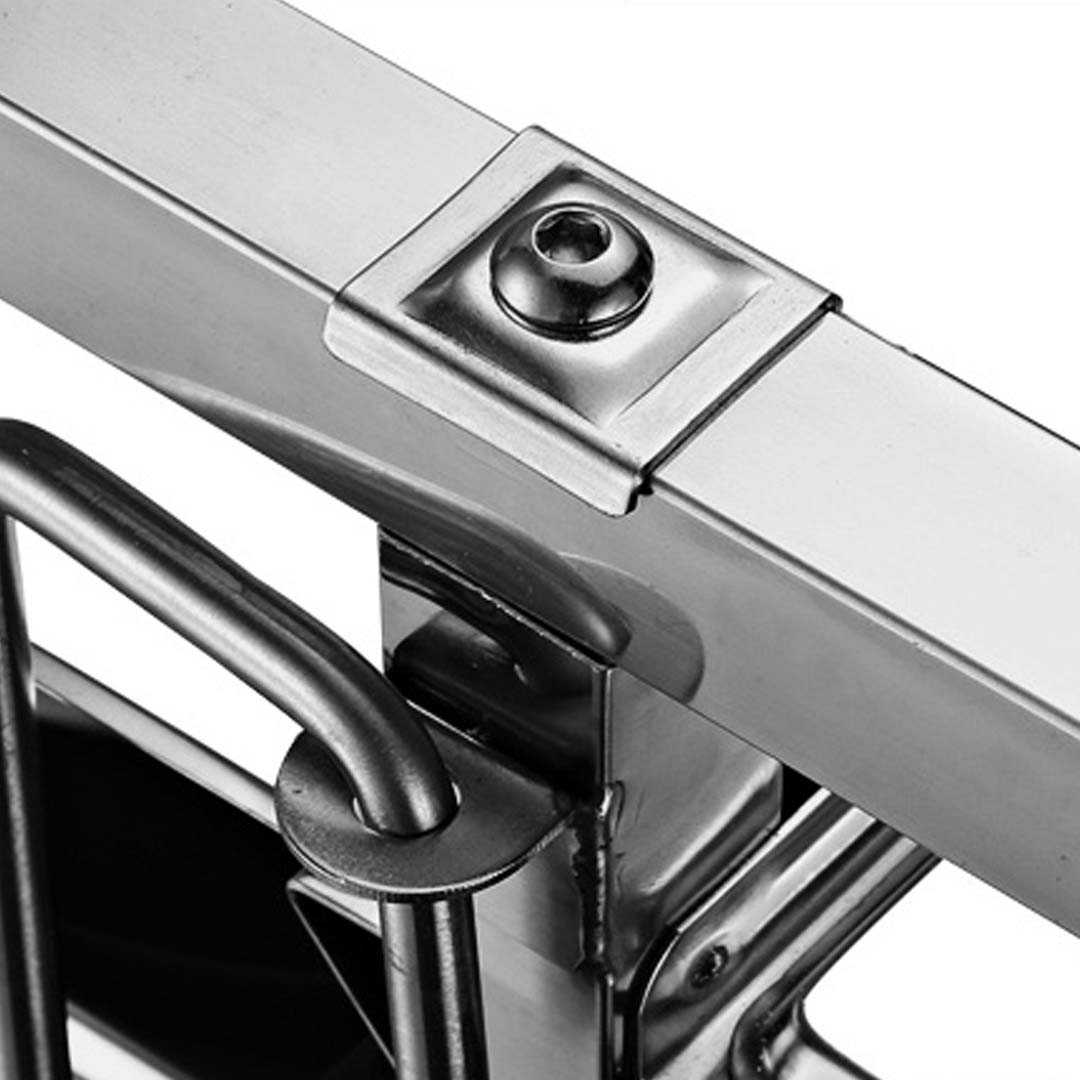 SOGA 2X Gastronorm Trolley 16 Tier Stainless Steel Bakery Trolley Suits GN 1/1 Pans • LUZ-GastronormRackingTrolley305X2