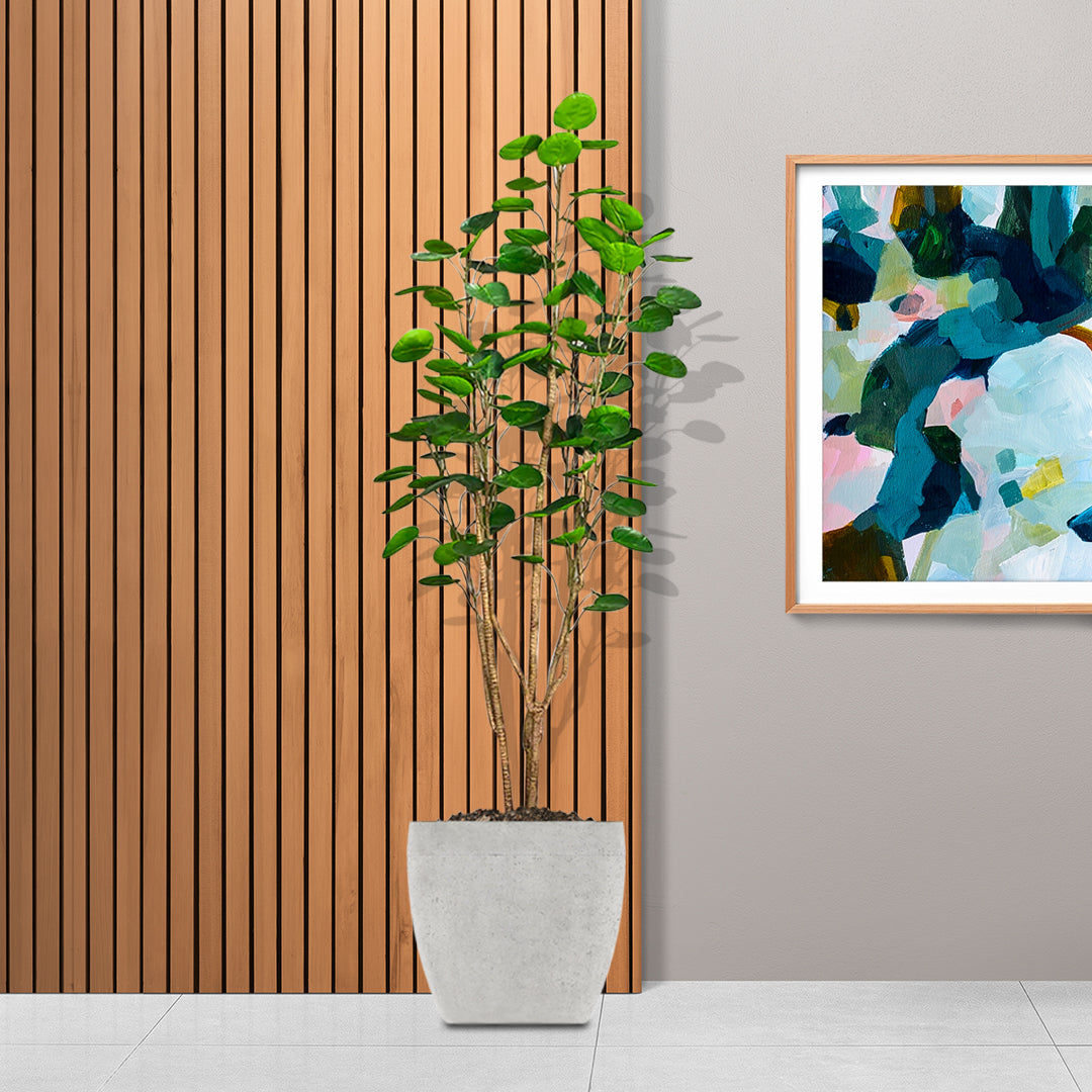 SOGA 2X 150cm Plastic Potted Polyscias Scutellaria Plant Home Garden Artificial Tree, Home Decor • LUZ-APlantFHJQD150102X2