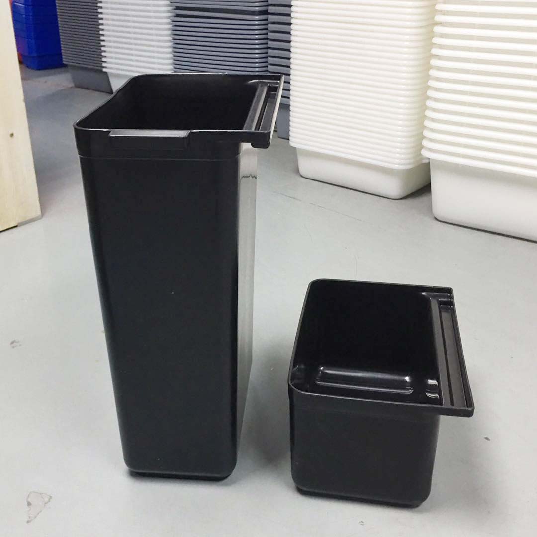 SOGA Large Food Trolley Utility Cart Waste Storage Bin • LUZ-FoodCart1511-JBINL