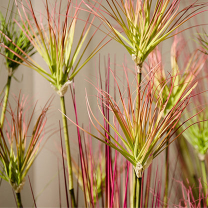 SOGA 150cm Purple-Red Artificial Indoor Potted Papyrus Plant Tree Fake Simulation Decorative • LUZ-APlantFH60339