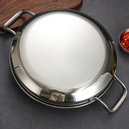 Soga 26cm Dry Pot with Natural Color 201 Material Constructed from Stainless Steel Kitchen Essentials • LUZ-VICSoupPot12