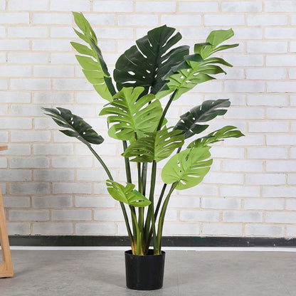 SOGA 4X 80cm Artificial Indoor Potted Turtle Back Fake Decoration Tree Flower Pot Plant • LUZ-APlantFHGP8007X4