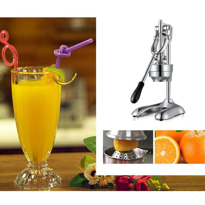 SOGA 2x Stainless Steel Manual Juicer Hand Press Juice Extractor Squeezer Orange Citrus • LUZ-JuicerManualSSX2