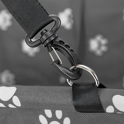SOGA Waterproof Pet Booster Car Seat Breathable Mesh Safety Travel Portable Dog Carrier Bag Grey • LUZ-CarPetBag013GREY