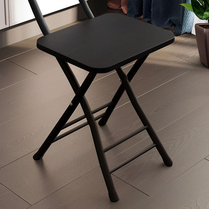SOGA Black Foldable Chair Space Saving Lightweight Portable Stylish Seat Home Decor Set of 2 • LUZ-ChairAS711