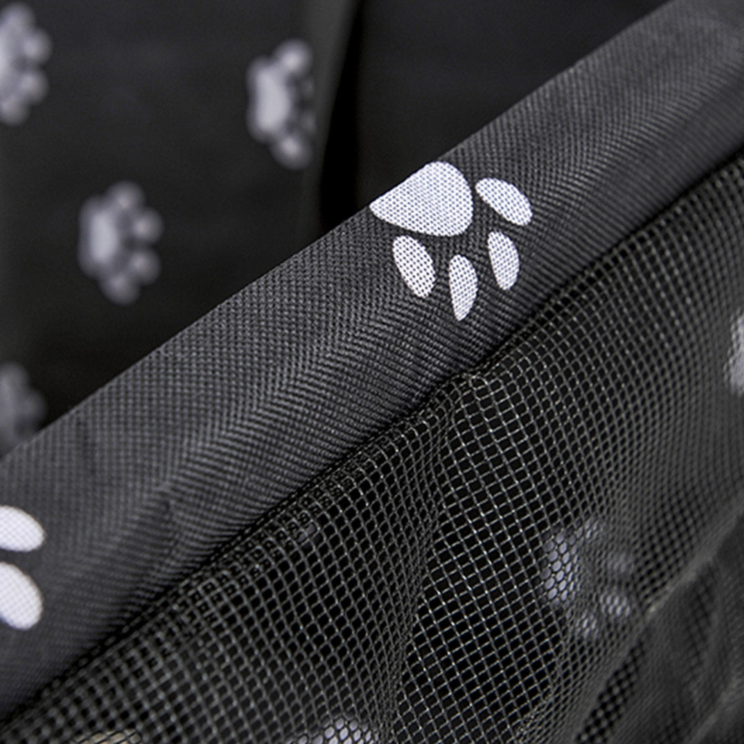 SOGA 2X Waterproof Pet Booster Car Seat Breathable Mesh Safety Travel Portable Dog Carrier Bag Black • LUZ-CarPetBag013BLKX2