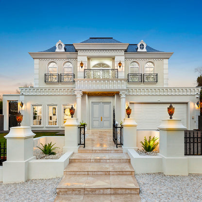 Vintage Lantern 2X 57cm Outdoor Antique Bronze Wall Sconce Classic Rustic Exterior Light Fixture • LUZ-Lamp301LgeX2