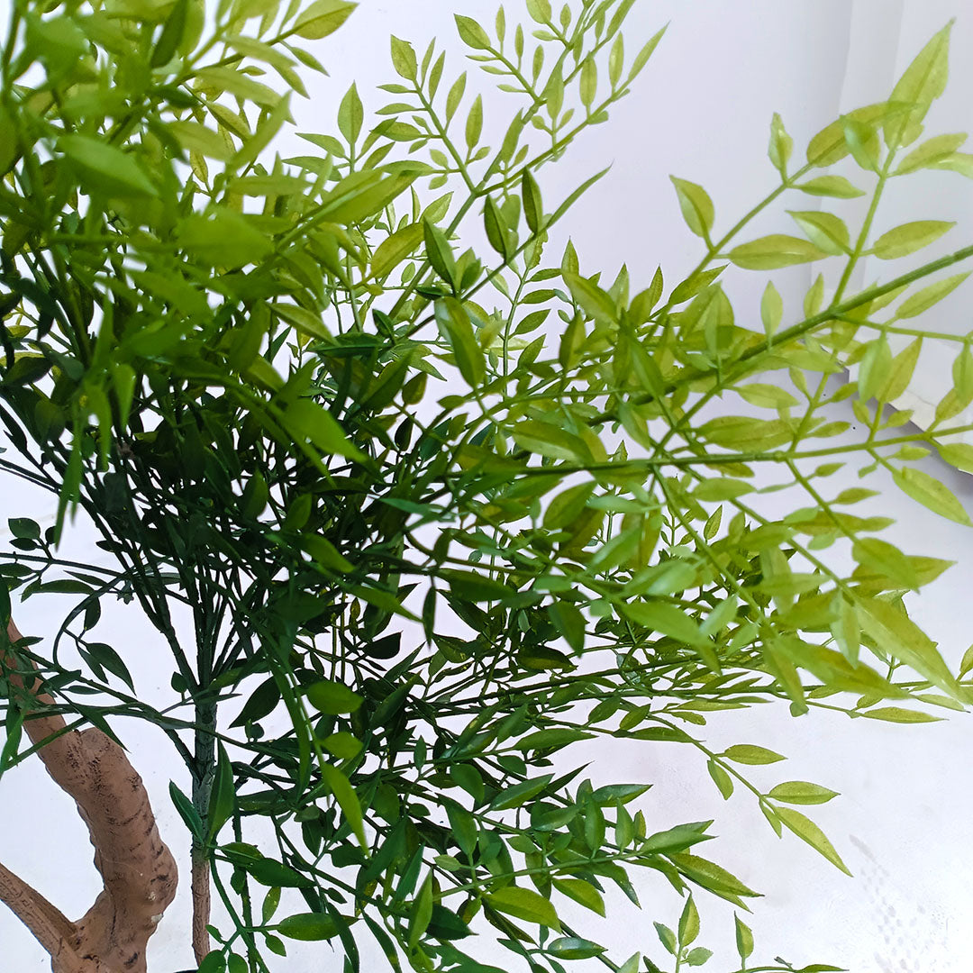 SOGA 2X 150cm Nandina Heavenly Bamboo Tree Artificial Plant Home Accent Decor • LUZ-APlantNTZ150X2