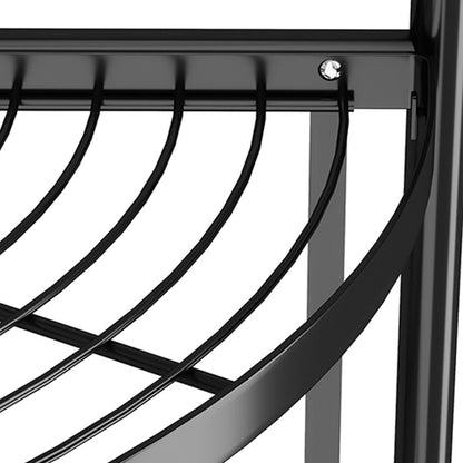 SOGA 2X 5 Tier Steel Triangular  Corner Stand Multi-Functional Shelves Portable Storage Organizer • LUZ-KitchenXY026X2