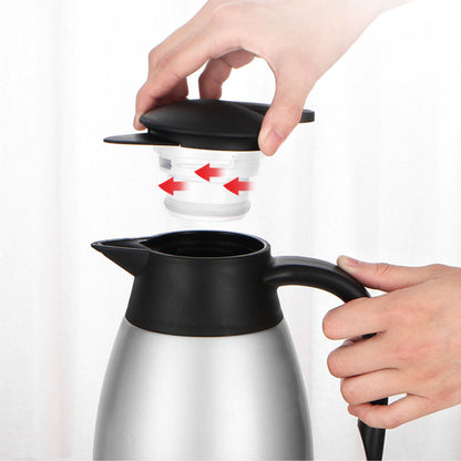 SOGA 1.5L Silver Color 3-Layer Stainless Steel Vacuum Durable Thermal Flask • LUZ-BottleWKE14