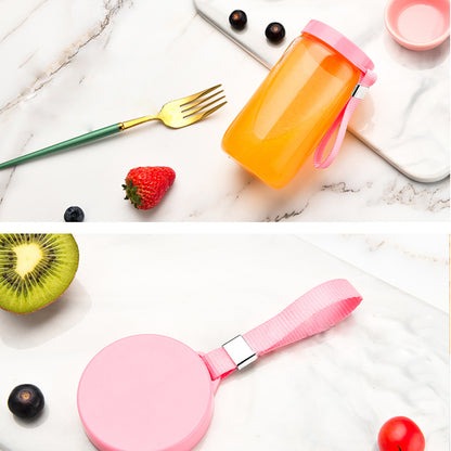 SOGA 2X Portable Mini USB Rechargeable Handheld Juice Extractor Fruit Mixer Juicer Blue • LUZ-JuicerMN2BlueX2