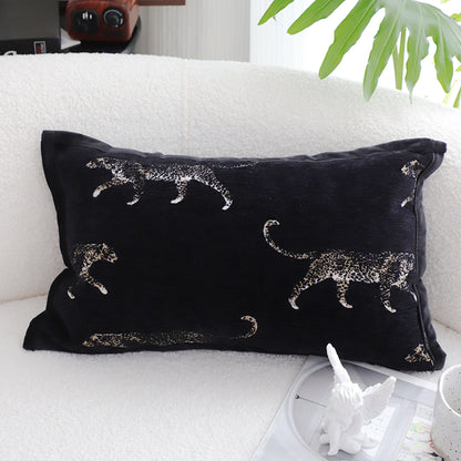 SOGA 2X 35cm Black Throw Pillow Elegant Decorative Cushion Living Room Modern Home Decor • LUZ-FrenchCushion331X2